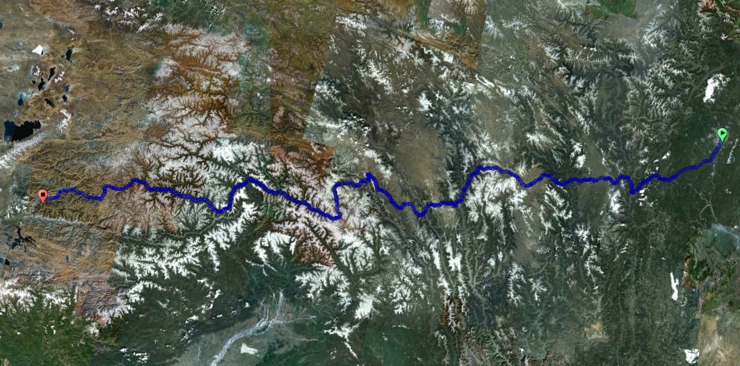 route chengdu lhasa